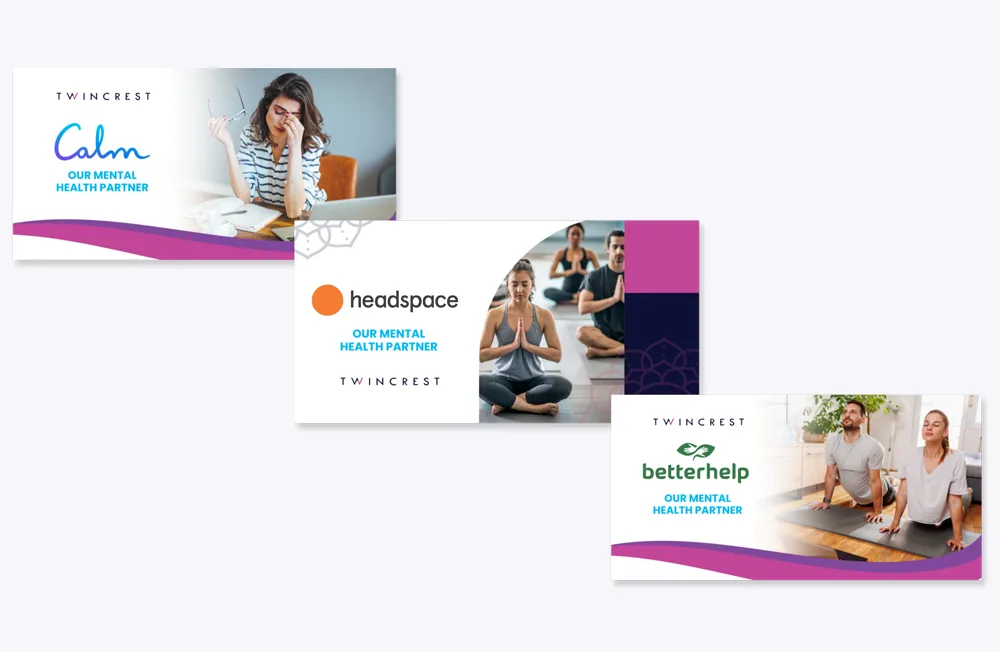 Wellness app and perks adoption campaign