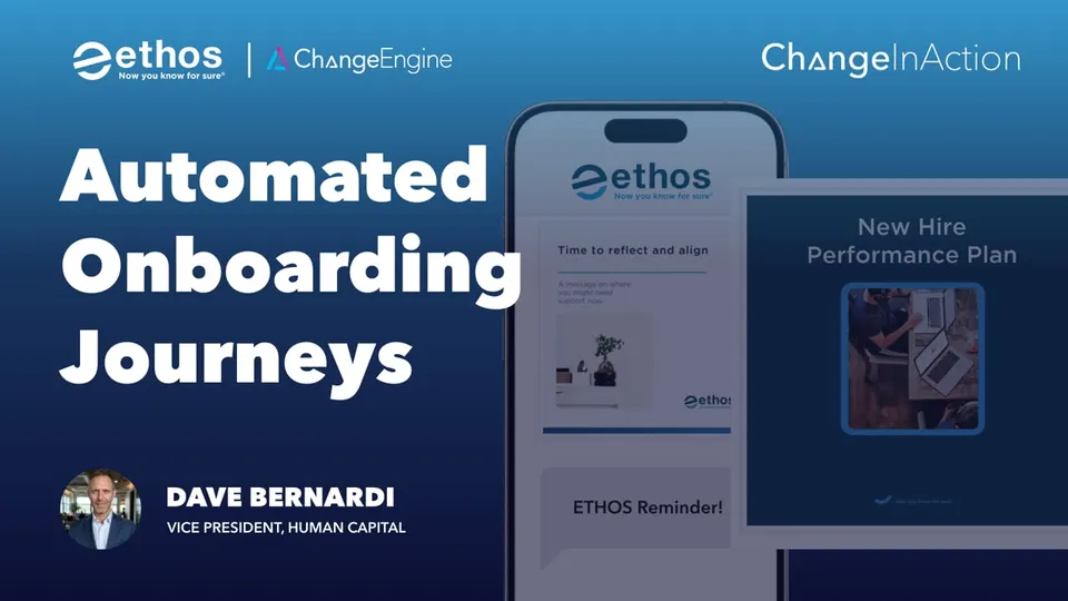 Ethos video case study: automated onboarding journeys