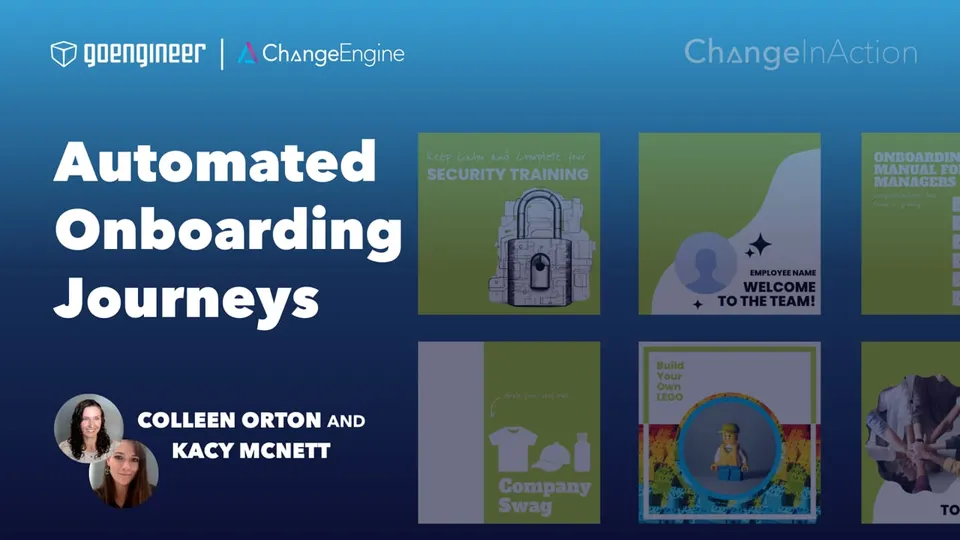 GoEngineer video case study: automated onboarding journeys
