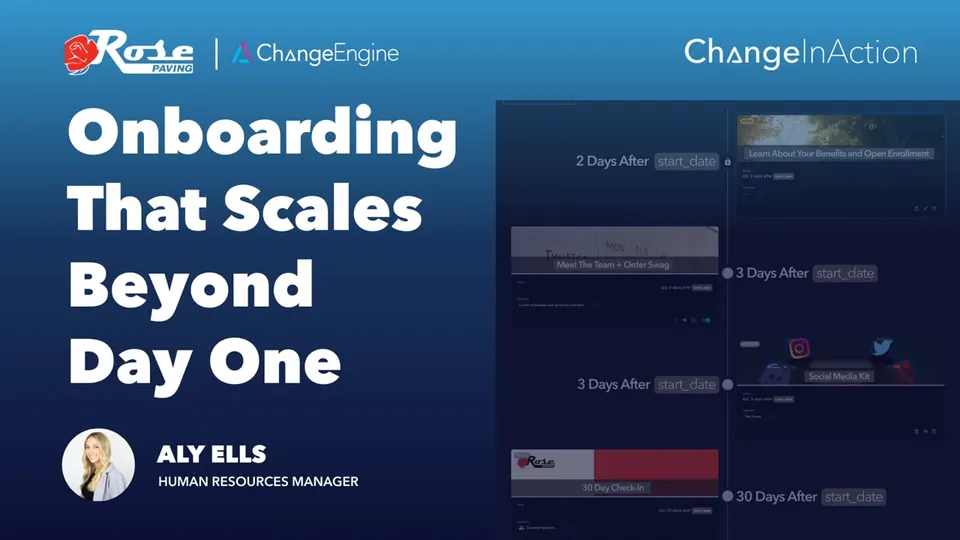 Rose Paving video case study: onboarding that scales beyond day one