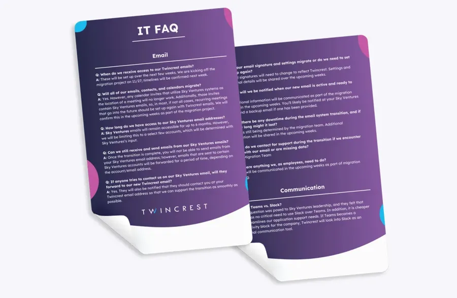 Policy FAQs