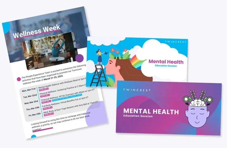 Wellbeing campaigns