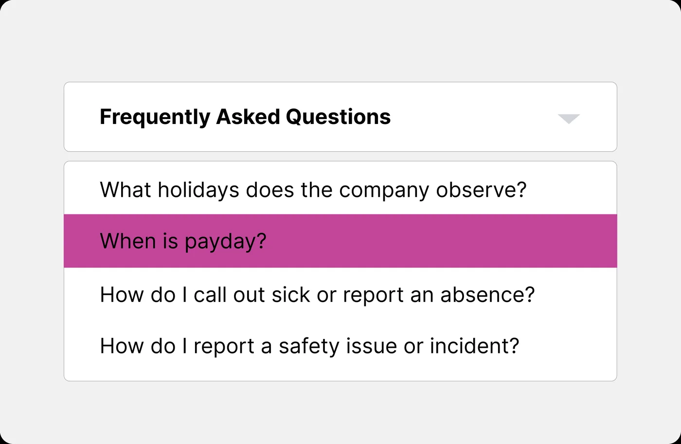 The questions people ask most