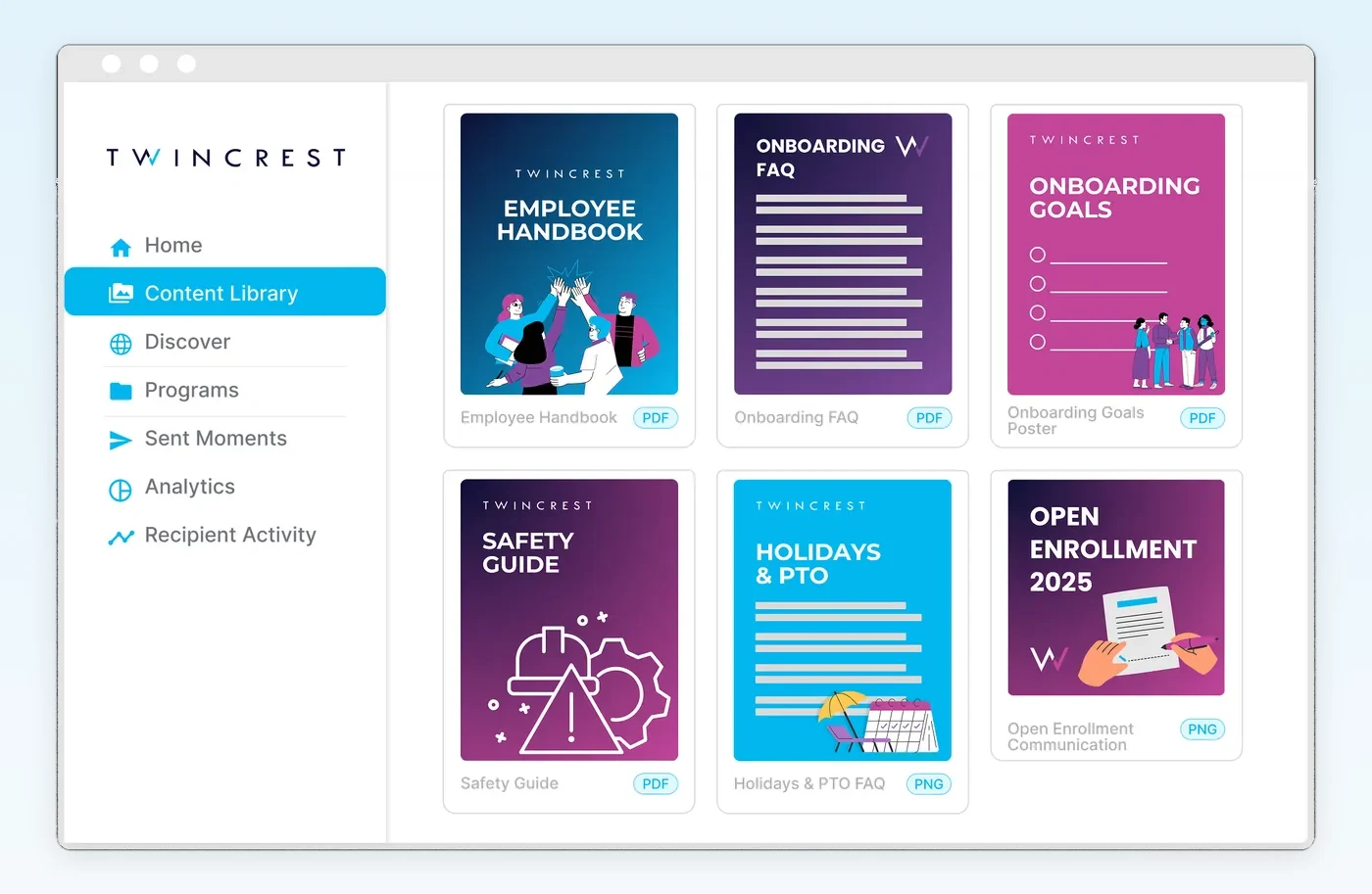 A library of everything you've shipped