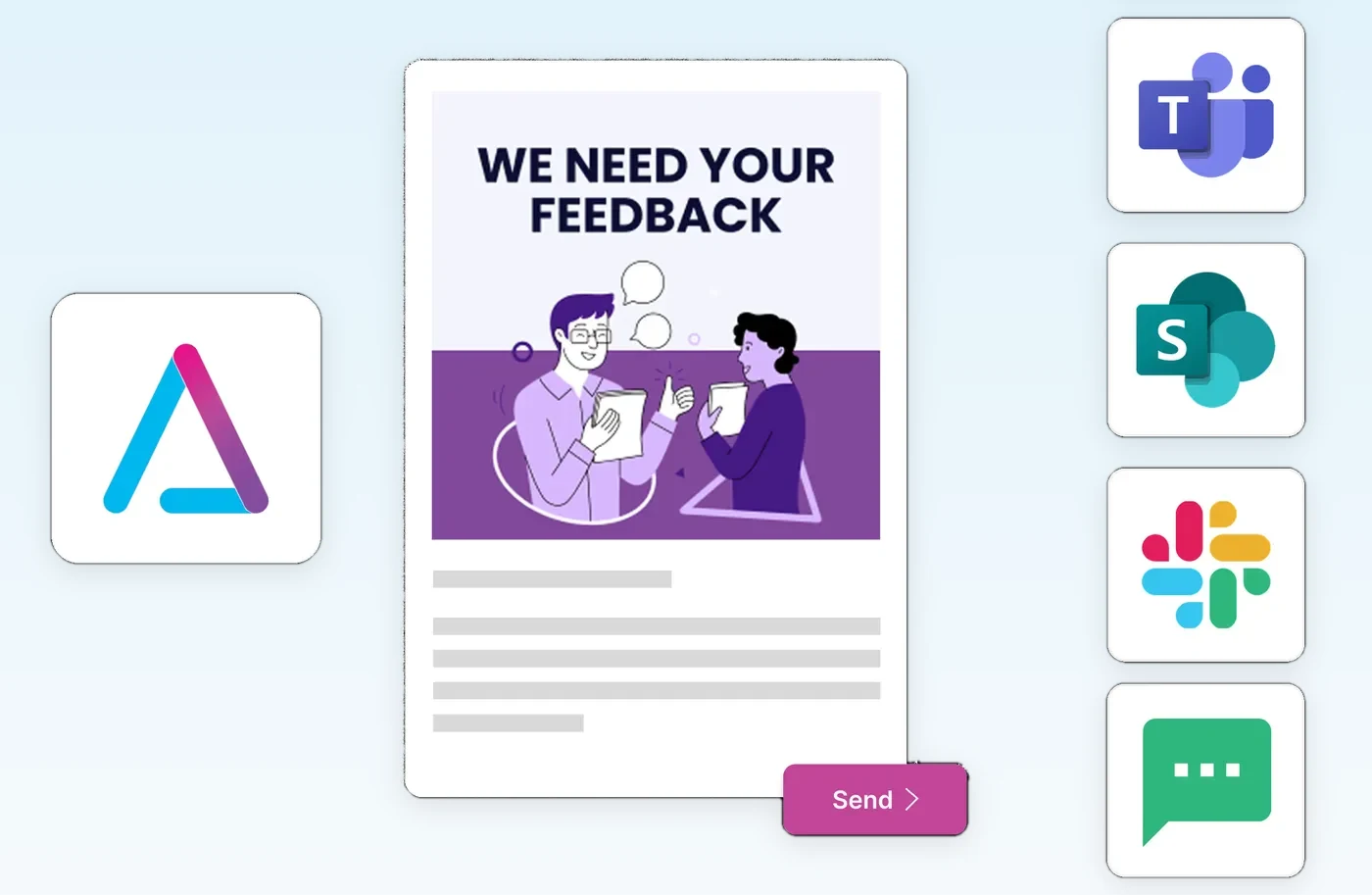 Surveys where people already are