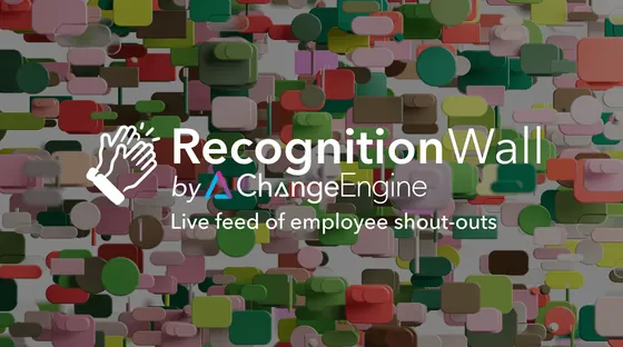 Recognition Wall app