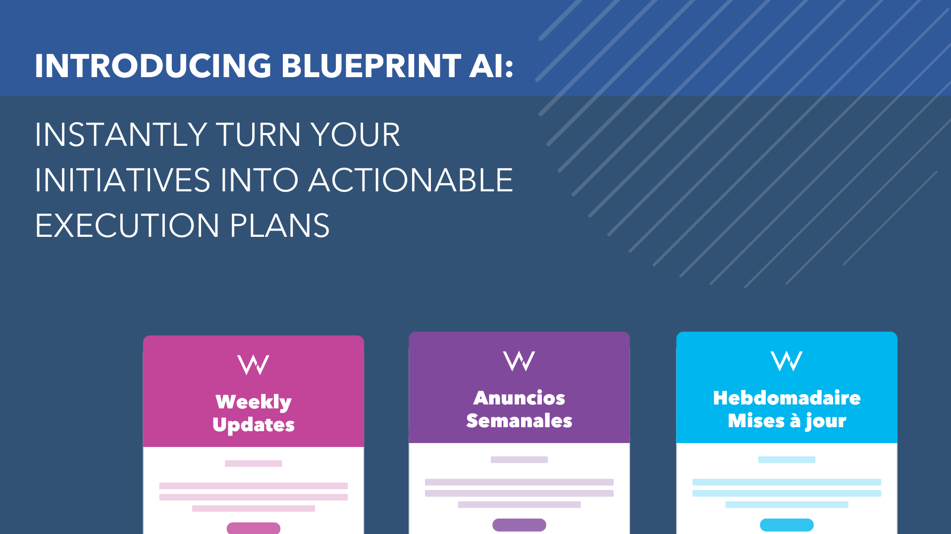 Introducing Blueprint AI: Instantly Turn Your Initiatives Into Actionable Execution Plans