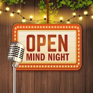 Open Mind Night podcast logo