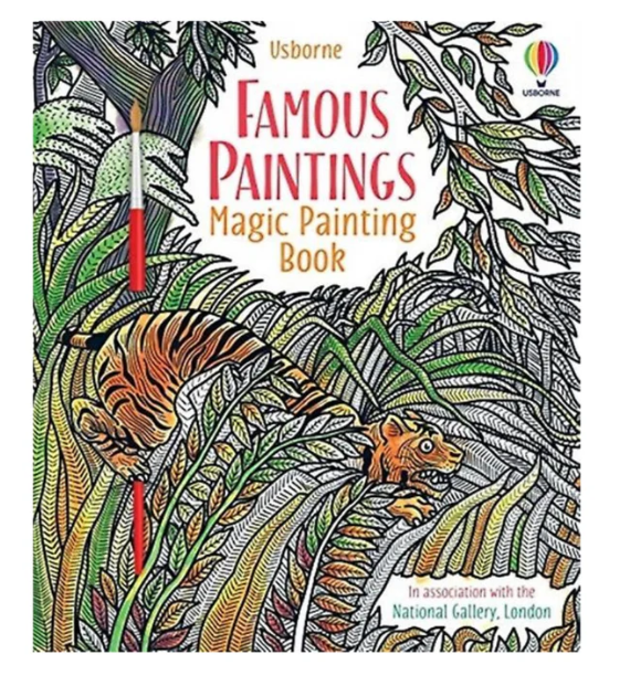 Famous paintings magic painting book
