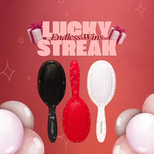 Framar Get Lukcy Detangle Brushes