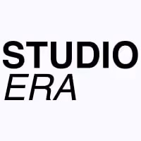 Logo with text 'STUDIO ERA' in bold and italic styles on a white background.