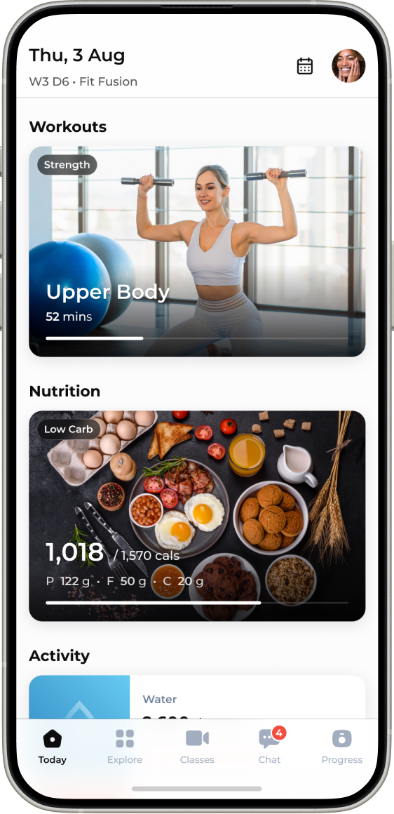 The branded athlete app