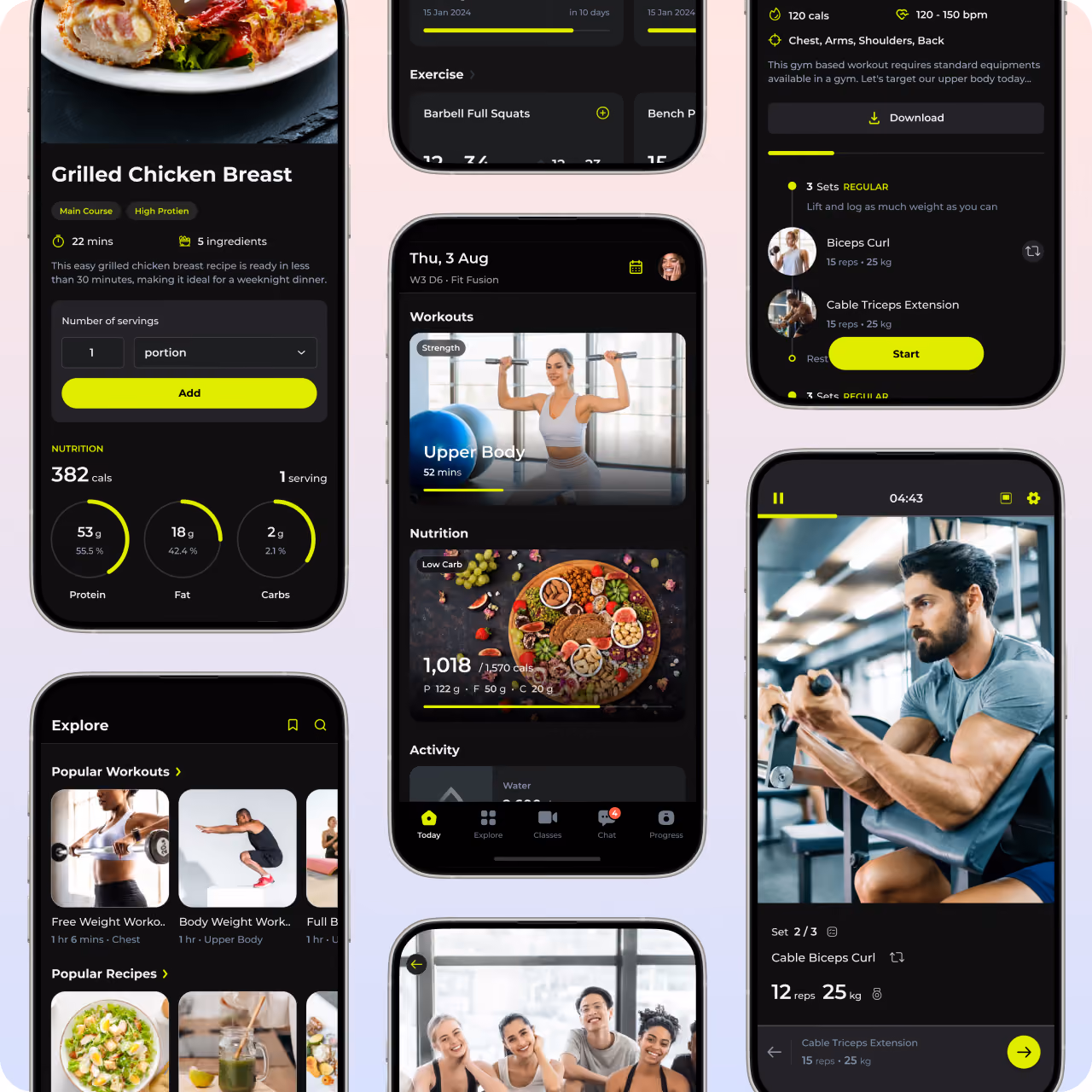 Coach athletes inside your own branded app
