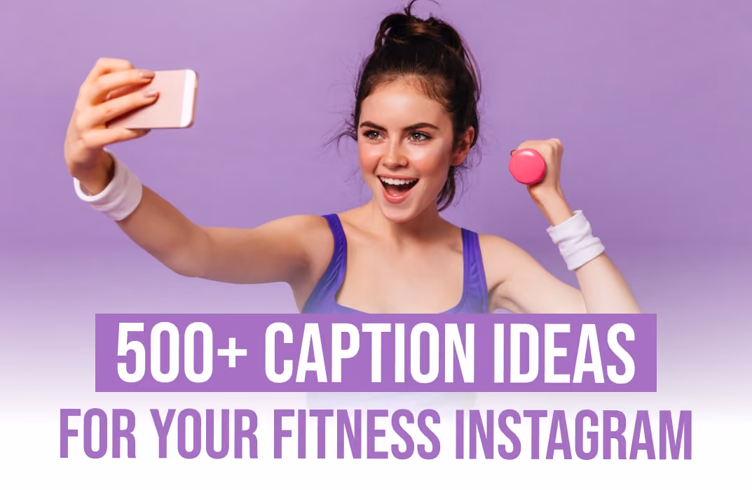 aption Ideas For Your Instagram Fitness Account