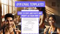 27 Gym Email Templates (DOC, PDF – FREE) | Exercise.com