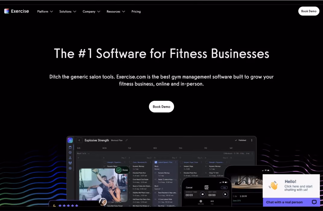 exercise website
