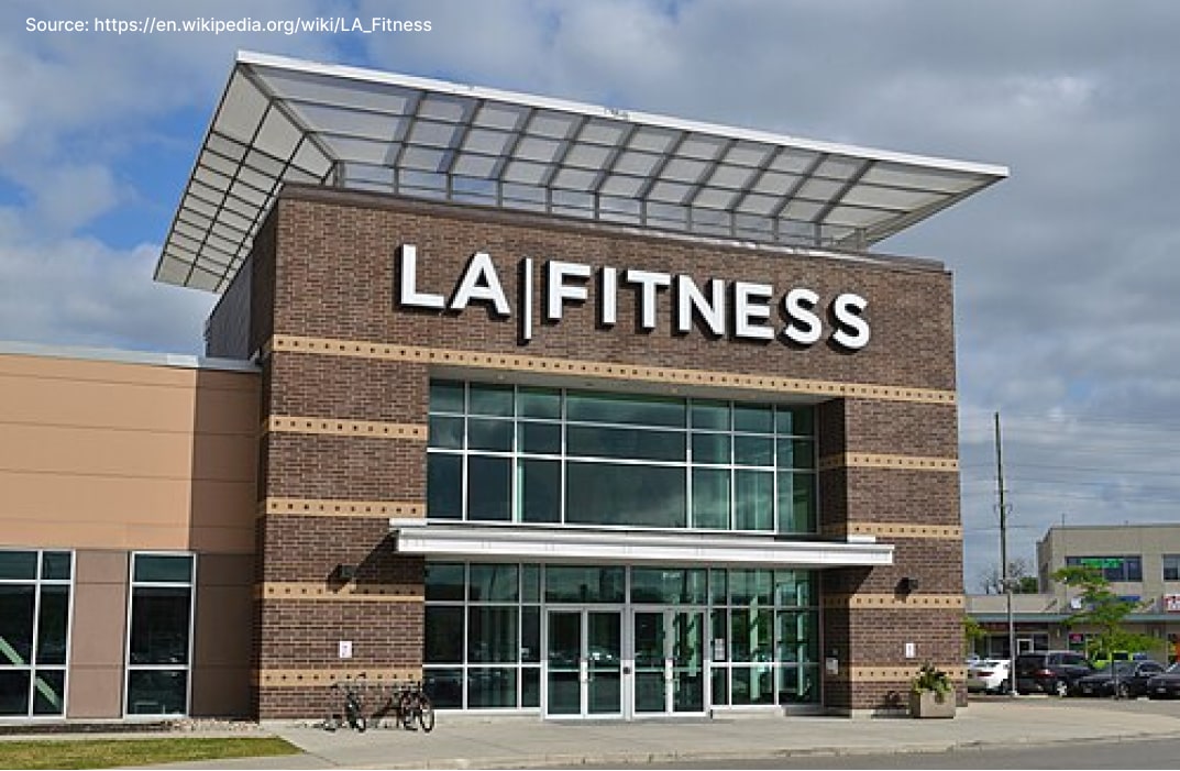LA FITNESS gym building