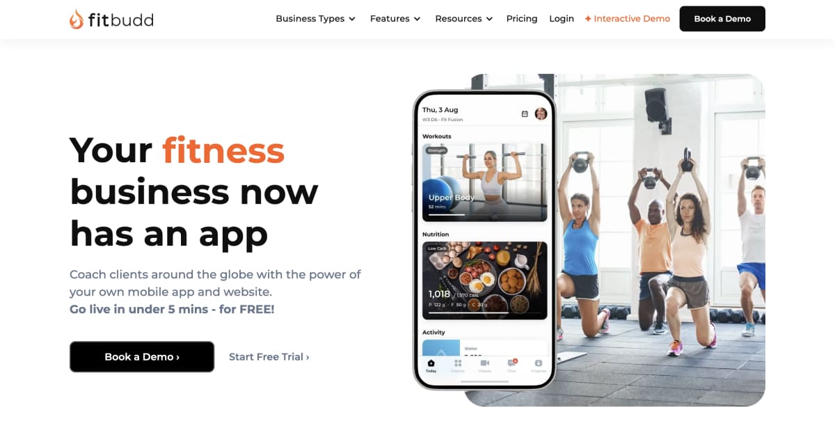 fitbudd app- software for personal trainers