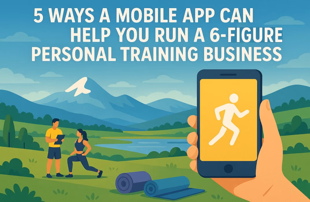 fitness mobile app for personal training