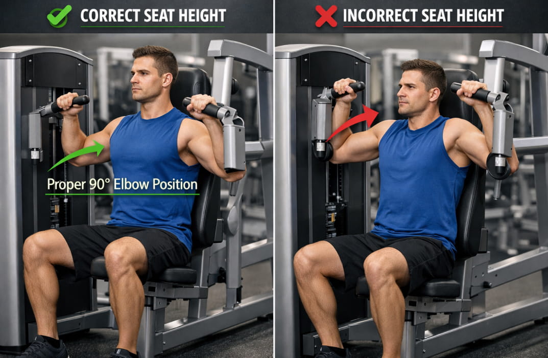 representation of Adjust Seat Heights 