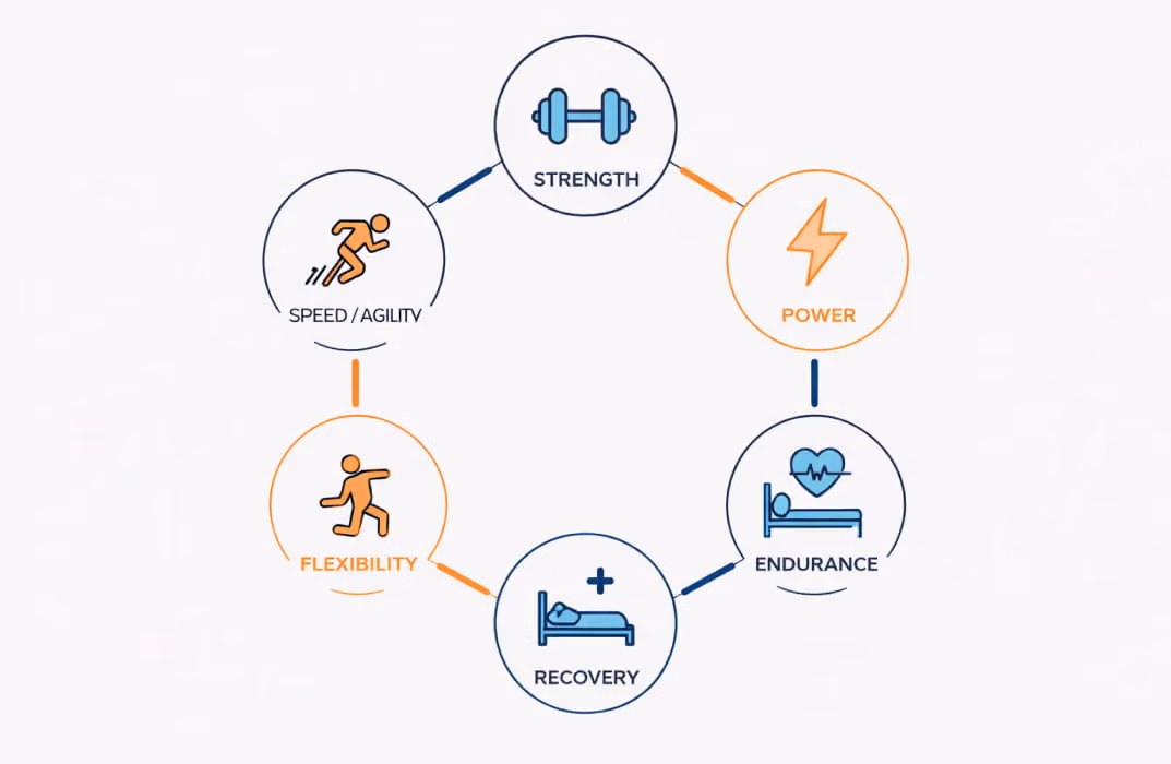 Strength and Conditioning infographic