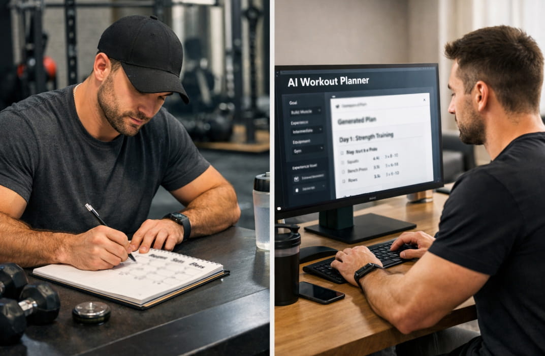 How to Generate a Workout Plan: Manual vs AI Methods for Trainers