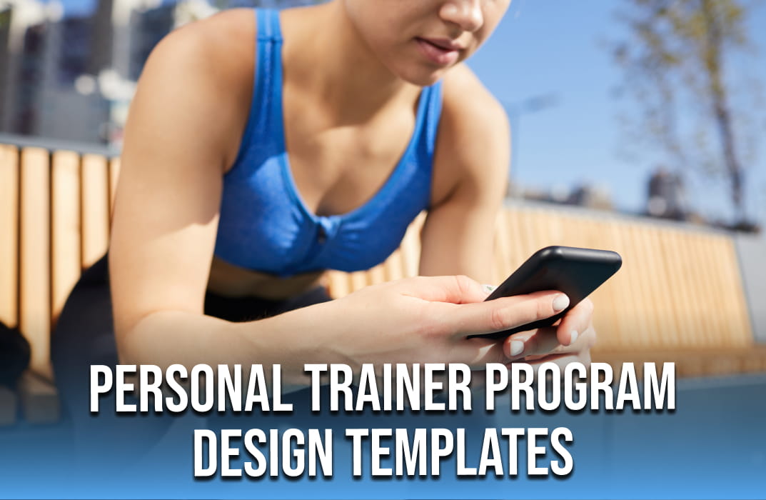 Free Template for personal trainer design