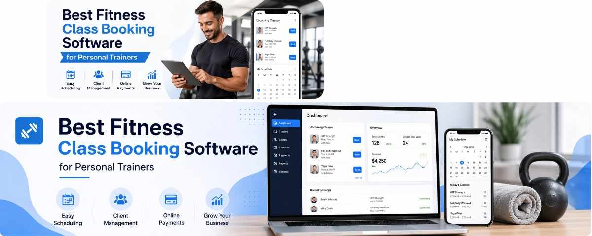 Best Fitness Class Booking Software for Personal Trainers