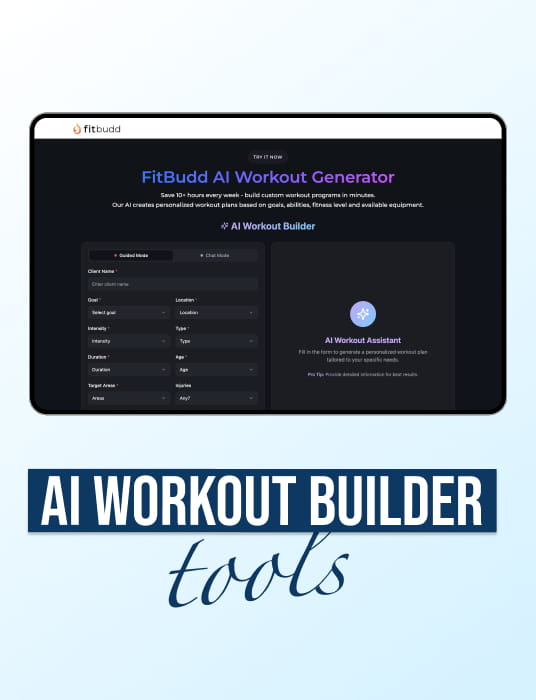 AI Workout Builder Tools: How Personal Trainers Can Create Programs Faster