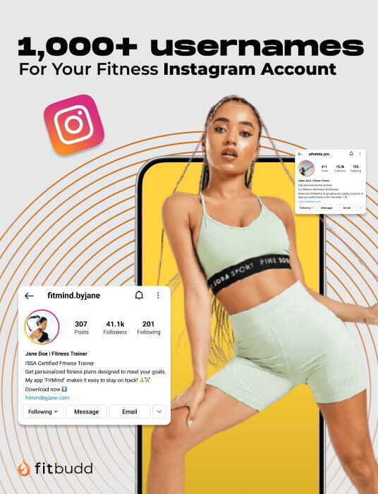 1,000+ Gym Username Ideas for Instagram (with Free Handle Checker)