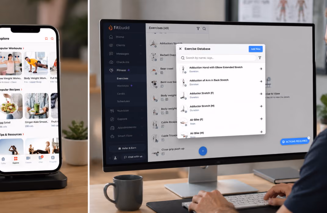 fitbudd interface