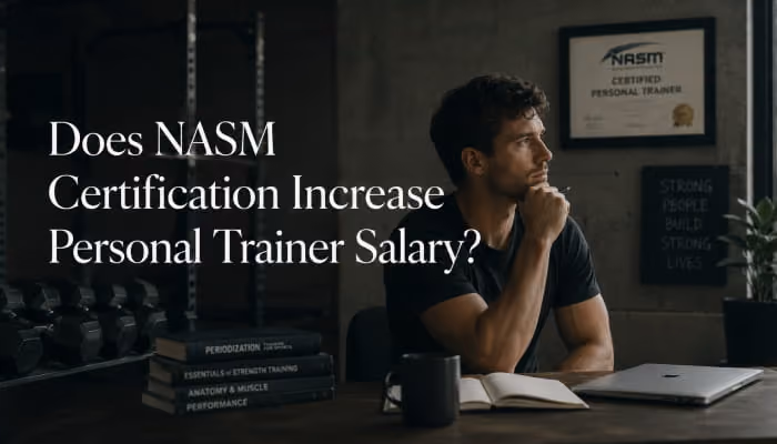 Does NASM Certification Increase Personal Trainer Salary? Real Data for 2026