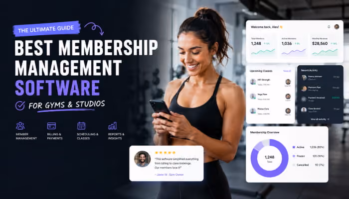 Best Membership Management Software for Gyms & Studios