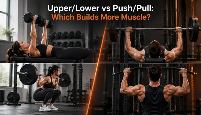 Upper/Lower vs Push/Pull: Which Builds More Muscle?