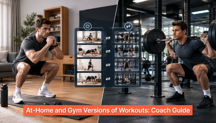 How to Deliver At-Home and Gym Versions of the Same Workout