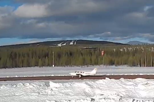 Todays coffe stop at Idrefjällens airport!