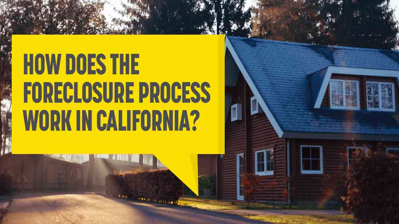How Does the Foreclosure Process Work in California?