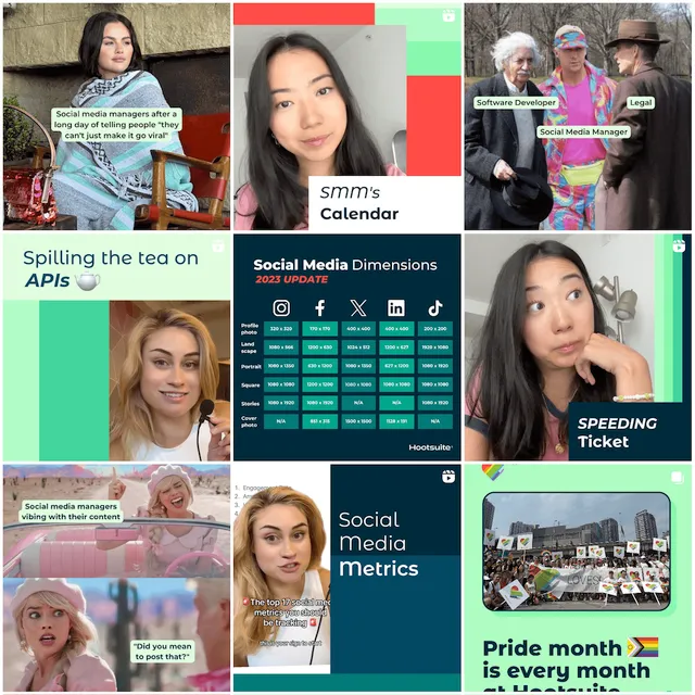 Hootsuite Instagram customer acquisition example