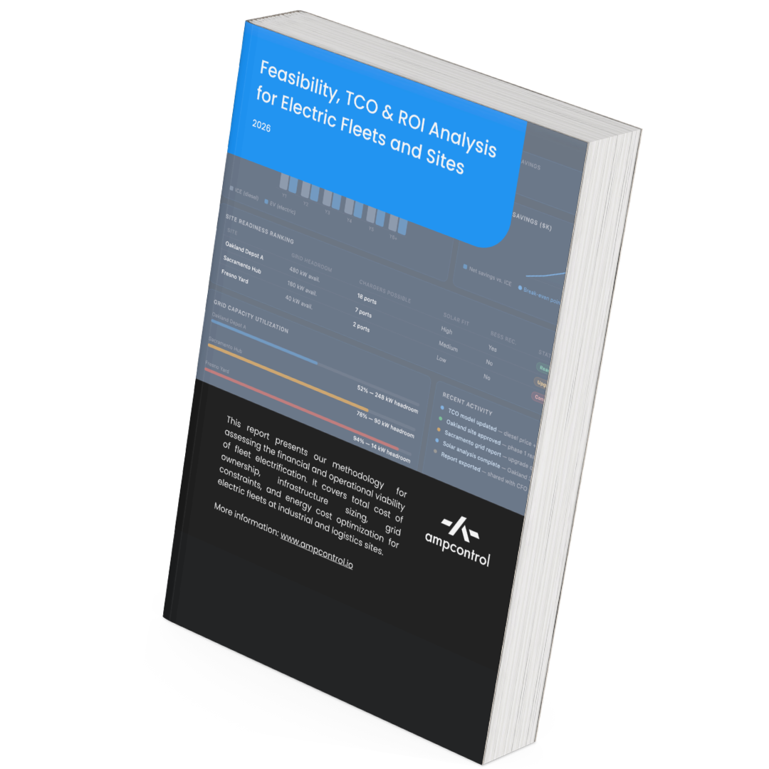 Feasibility, TCO & ROI Analysis for electric fleets and sites