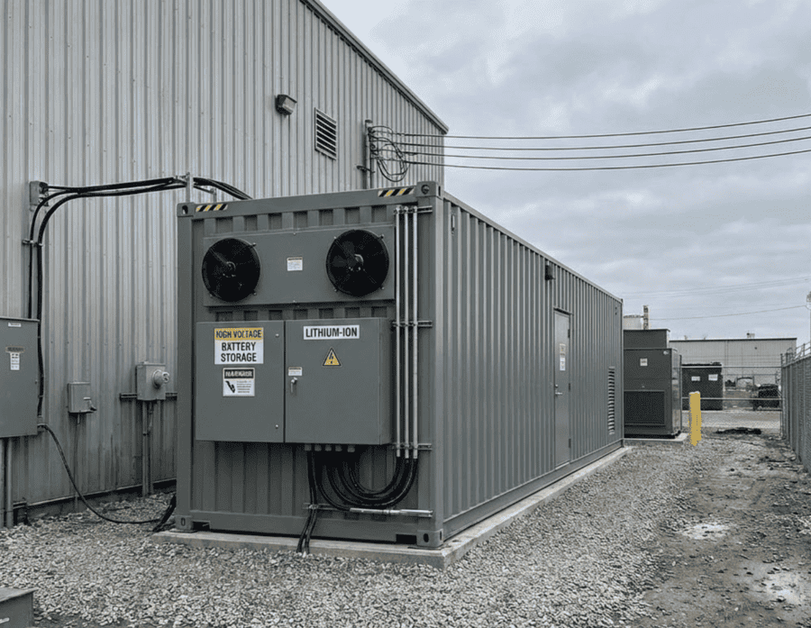 BESS for electric fleet