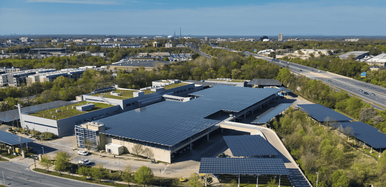 Microgrid for bus operation with Ampcontrol