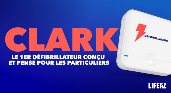 Clark, le 1er défibrillateur conçu pour le domicile des particuliers