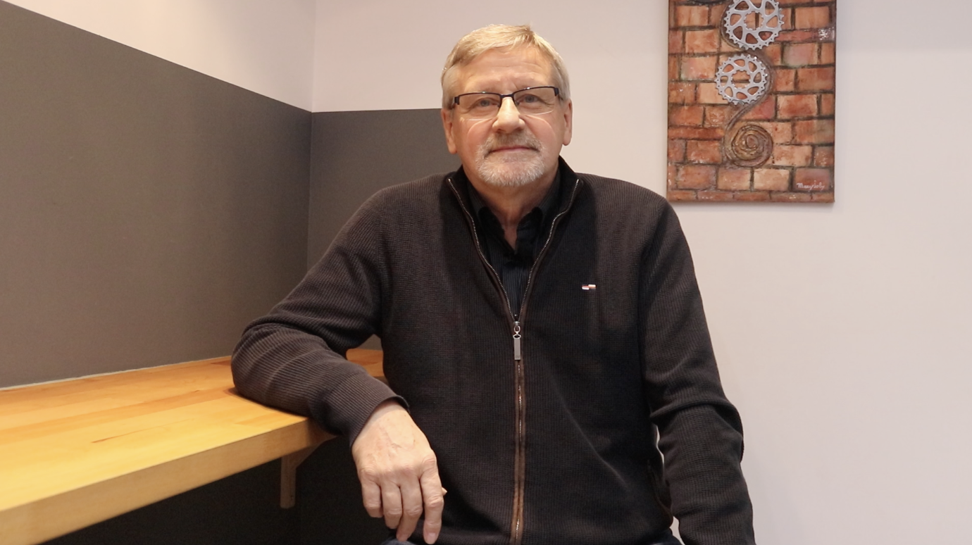 Gilbert, retraité, est équipé à domicile 