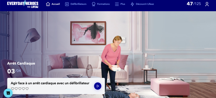 Everyday Heroes : plateforme digitale pour former les collaborateurs aux gestes qui sauvent