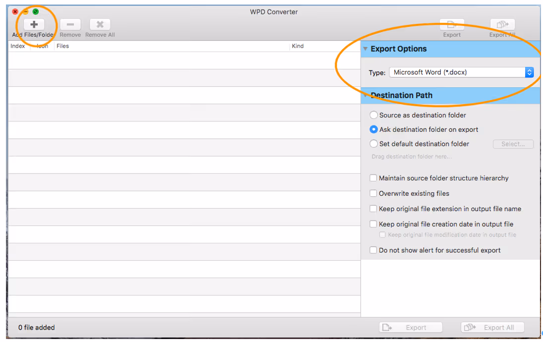 converting word perfect to microsoft word