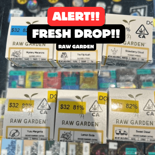 Fresh Drop of Raw Garden Diamonds!