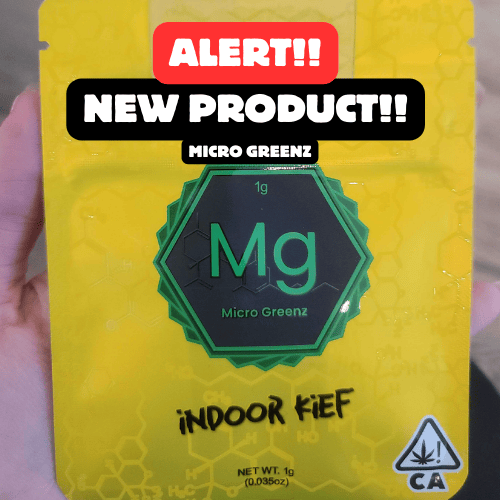 Microgreenz 1g Kief! 🚨