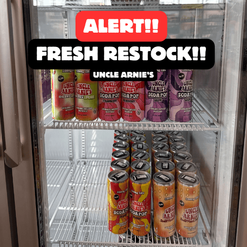  Uncle Arnie’s New 12oz Drinks!