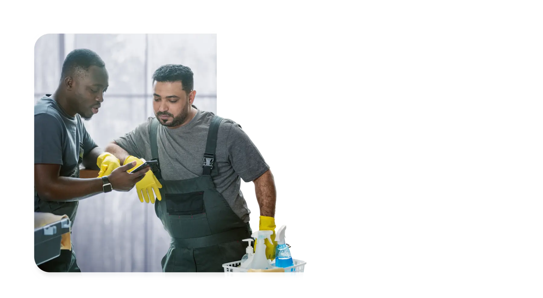 Frontline employees using Guusto