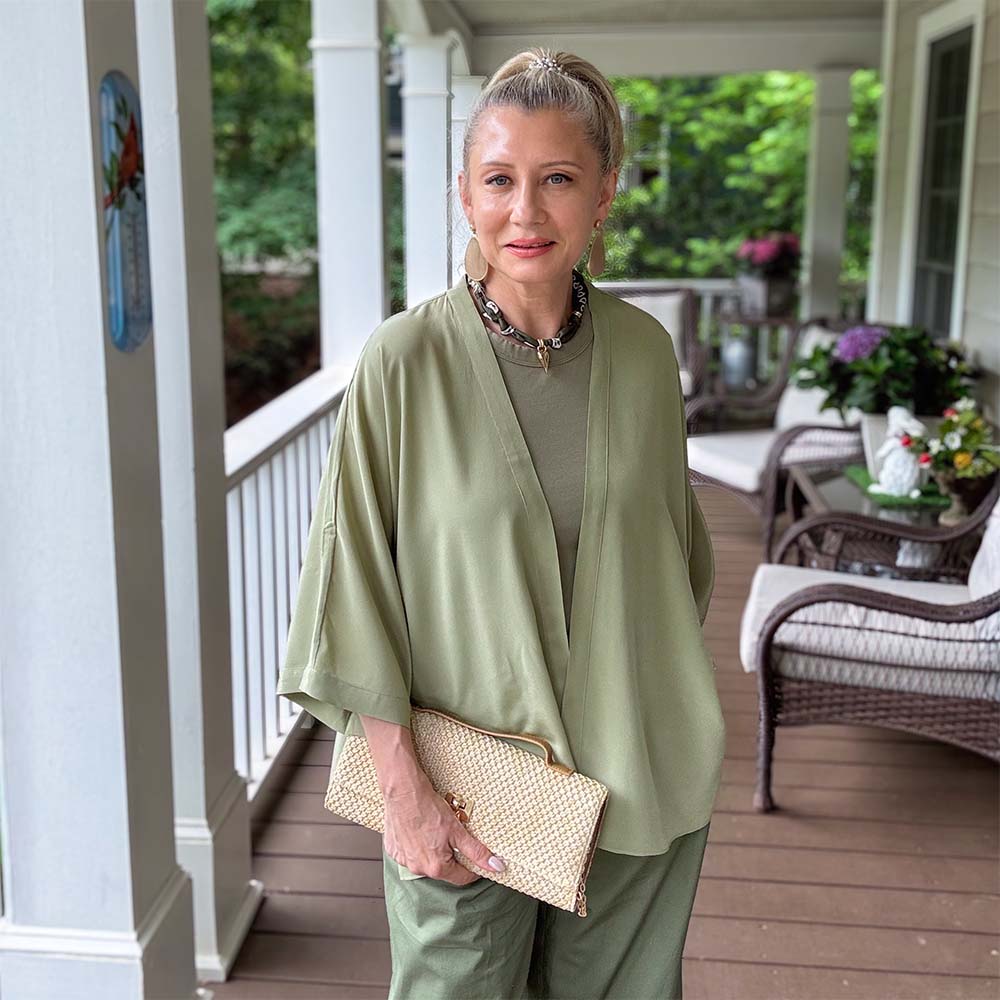 Ovcio Silk Cardigan